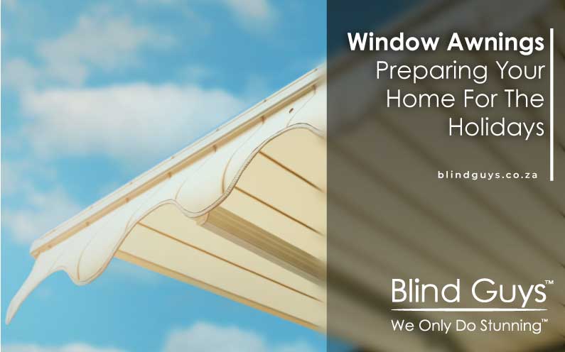 Window awnings preparing your home for the holidays