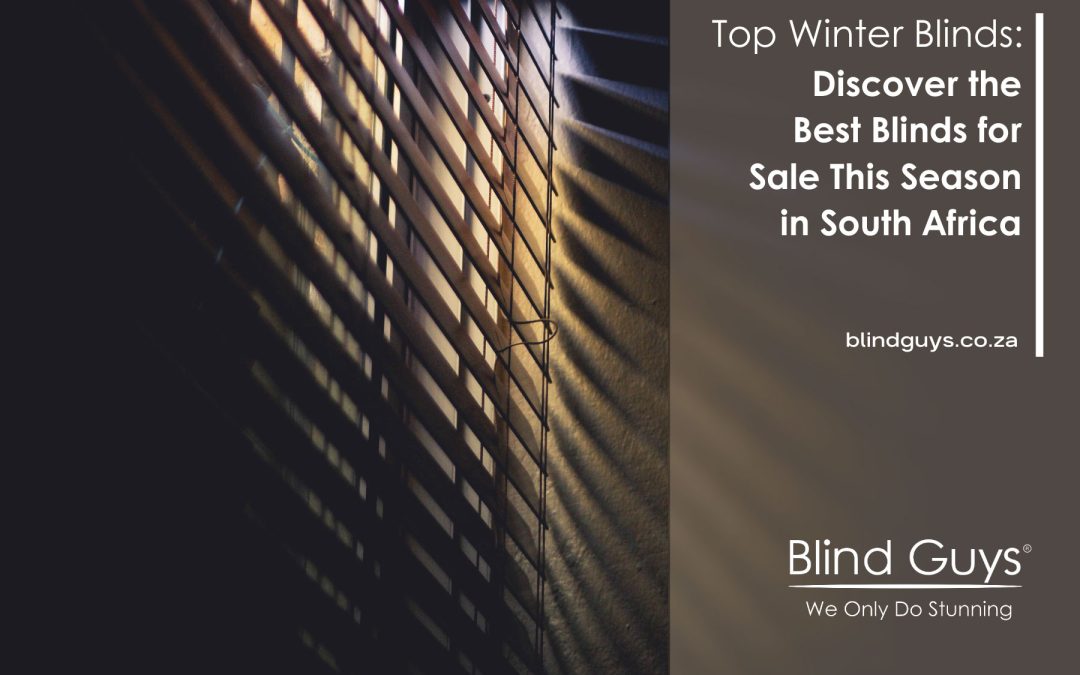 Top Winter Blinds Discover the Best Blinds for Sale This Season in South Africa